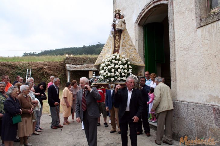 Fiestas del Carmen
Saliendo en procesión
