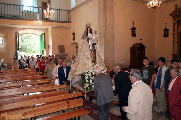 Fiestas del Carmen
Fin de la procesión
