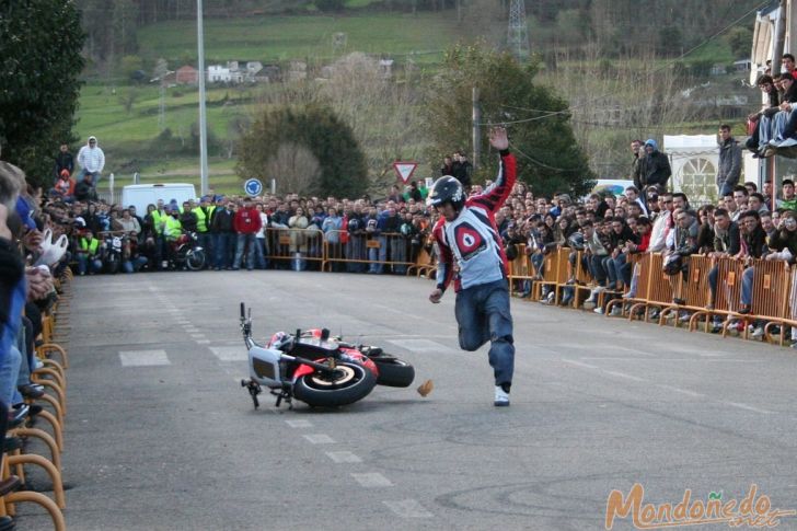 Concentración de motos
Acrobacias sobre ruedas

