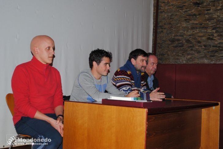 Visita de Gómez Noya
El triatleta Gómez Noya en Mondoñedo
